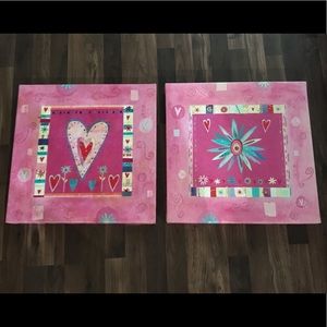 Girls Love Art Wall Paintings